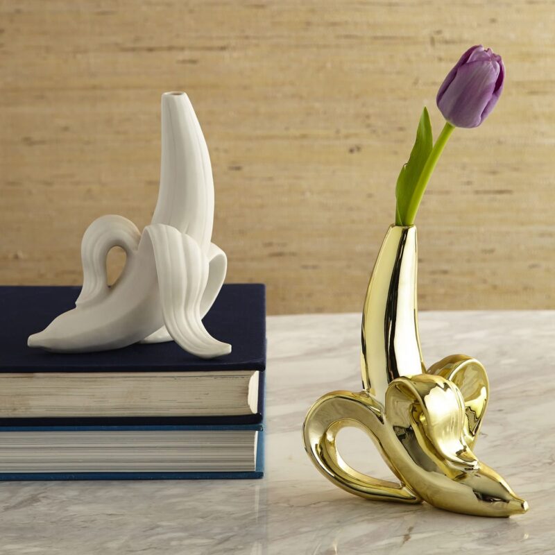 Creative Ceramic Dry Vase – Modern Decorative Vase for Home & Office 